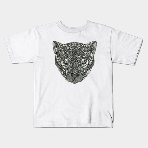 Panther Kids T-Shirt by By_StineLee